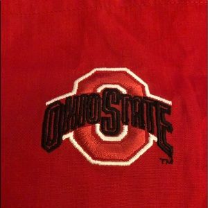 Woman’s XXL Ohio State University Scrub Top. NWT